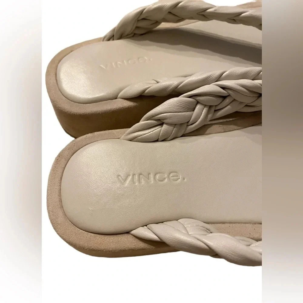 Vince Nita Braided Thong Sandals - Picture 6 of 7